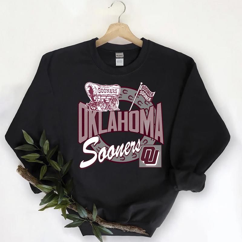25. Oklahoma Sooners Vintage NCAA Sportswear, Hoodie, Cotton Sweatshirt, Classic University Team Apparel Menâ€™s Gift