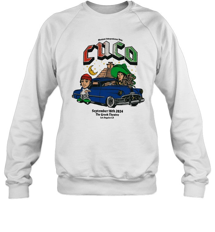 Mexican Independence Day Cuco September 16Th 2024 The Greek Theatre Los Angeles Ca 2024 Shirt