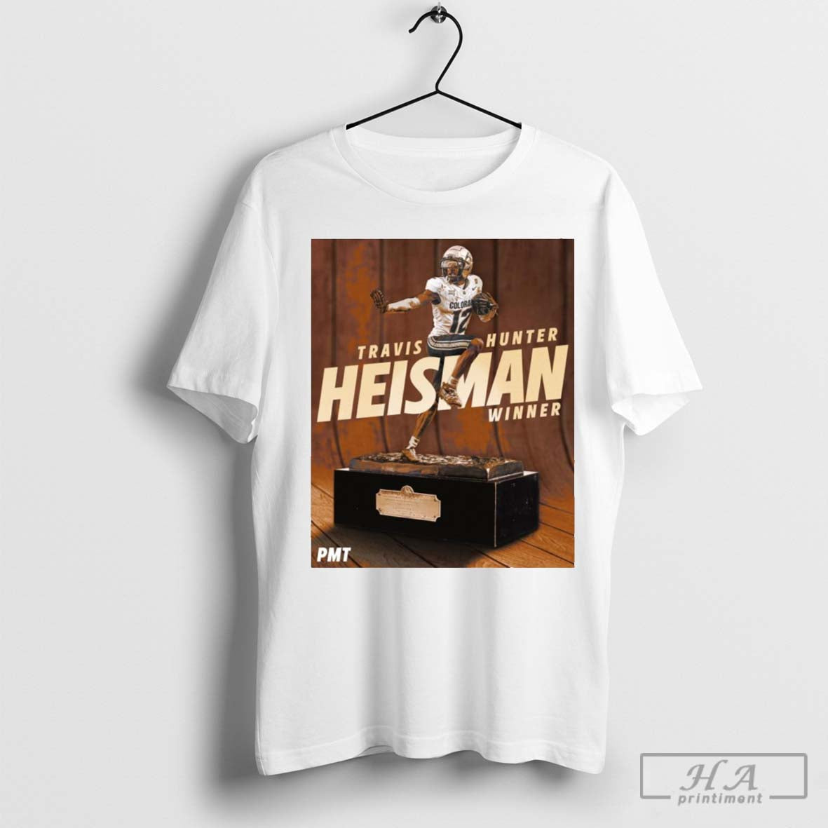 Poster Travis Hunter Heisman Winner 2024 Colorado Buffaloes Big 12 Pardon My Take T Shirt