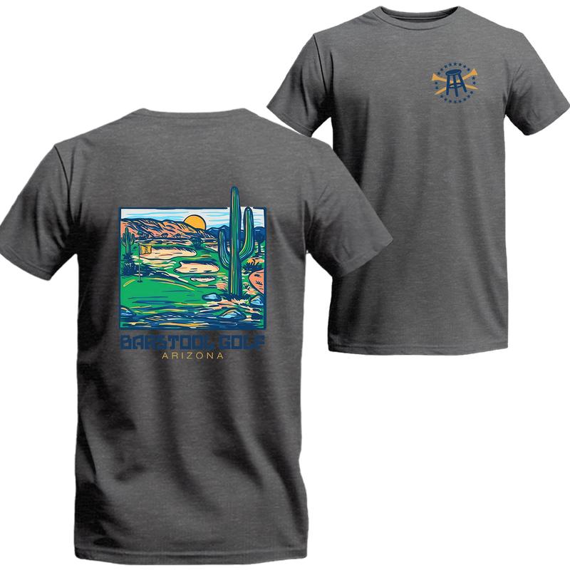 Vintage Barstool Golf Arizona T-shirt, Barstool Short Sleeve Tee, Unisex Shirt