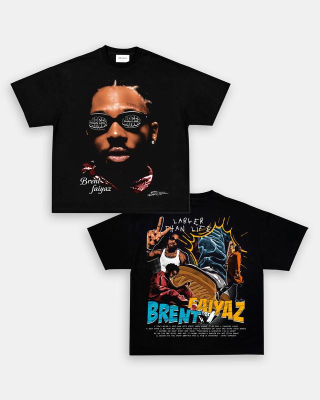 LARGER THAN LIFE TEE - [DS] , Free Shipping, Unisex T-Shirt, Sweatshirt, Tour shirt, Rapper Shirt, Graphic Shirt, big face tee,