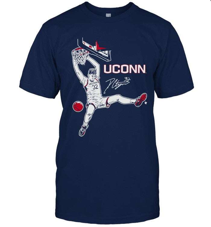 Shirt Uconn Basketball Donovan Clingan Signature Slam Limited