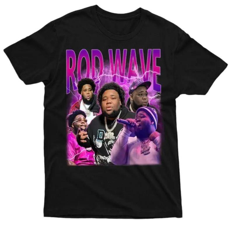 Rodd Wave Trendy Shirt, Vintage Music Trendy Unisex Hoodie Short Sleeve