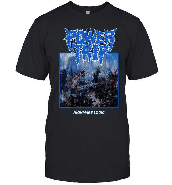 Men Power Trip TX Nightmare Logic Shirt