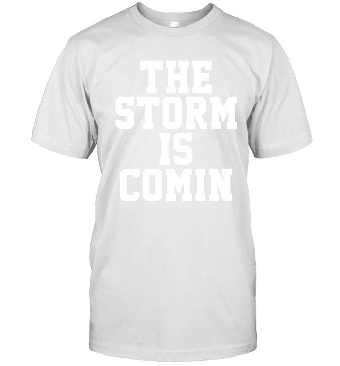John The Storm Is Comin Black Tee