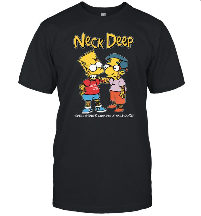 Neck Deep Tatooed Simpsons Tee