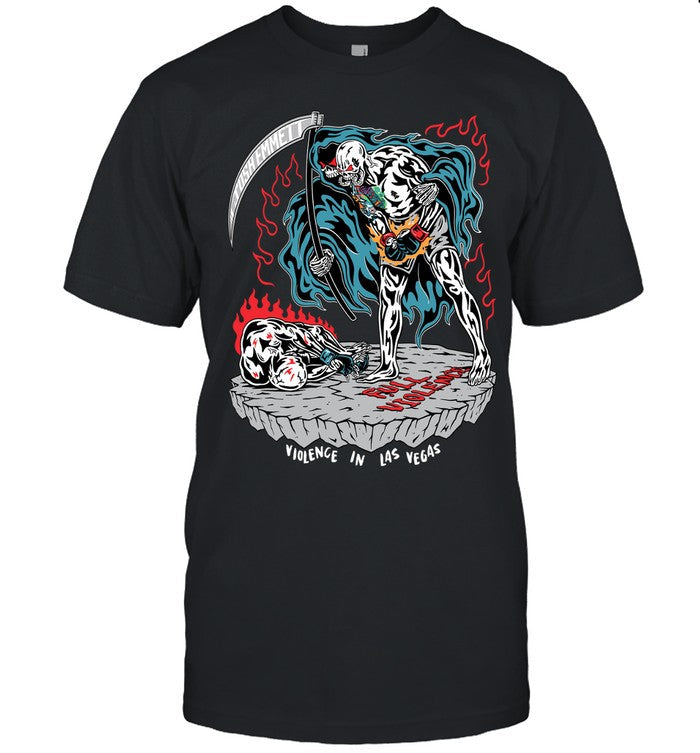 Full Violence x Josh Emmett Violence In Las Vegas T-Shirt