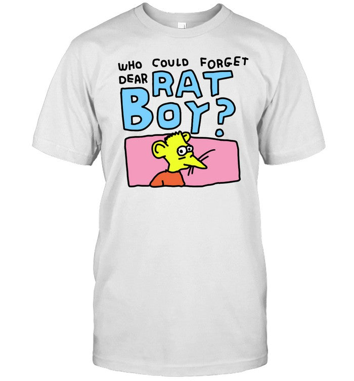 Shirt Zoebread Who Could Forget Dear Rat Boy