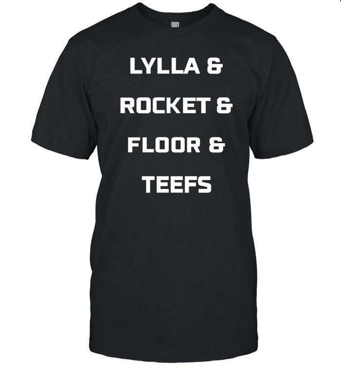 James Gunn Lylla & Rocket & Floor & Teefs Shirt