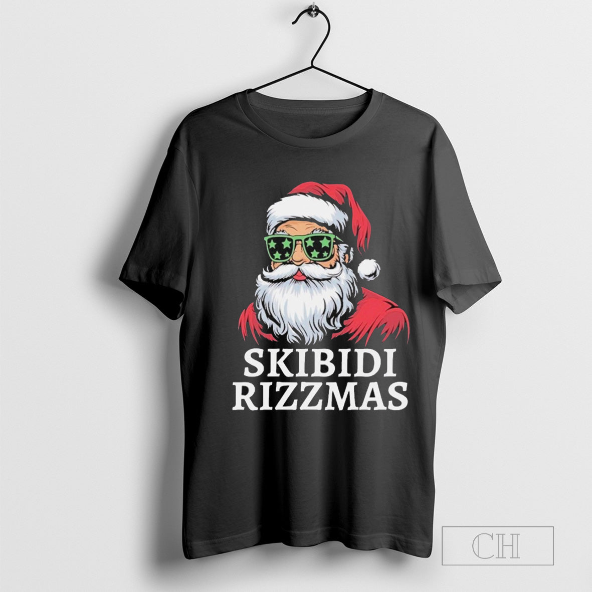 Skibidi Rizzmas Christmas Rizz Santa Claus Charisma Kid Cool T-Shirt