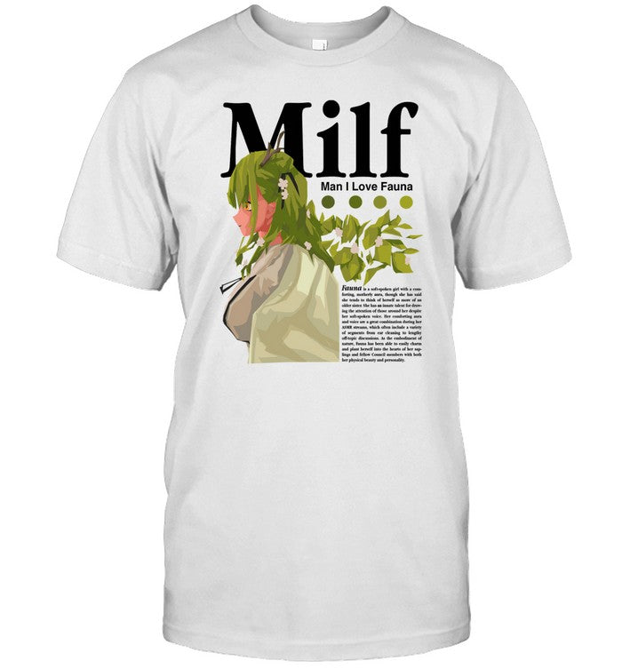 Emicootero Milf Man I Love Fauna Tee