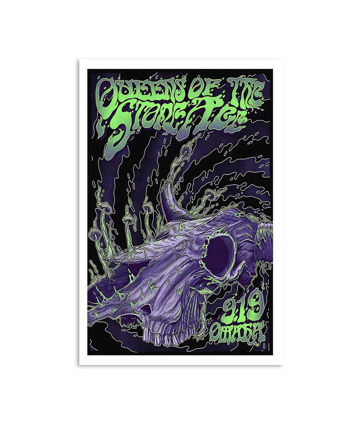 QOTSA September 19, 2023 Steelhouse Omaha Omaha, NE Poster