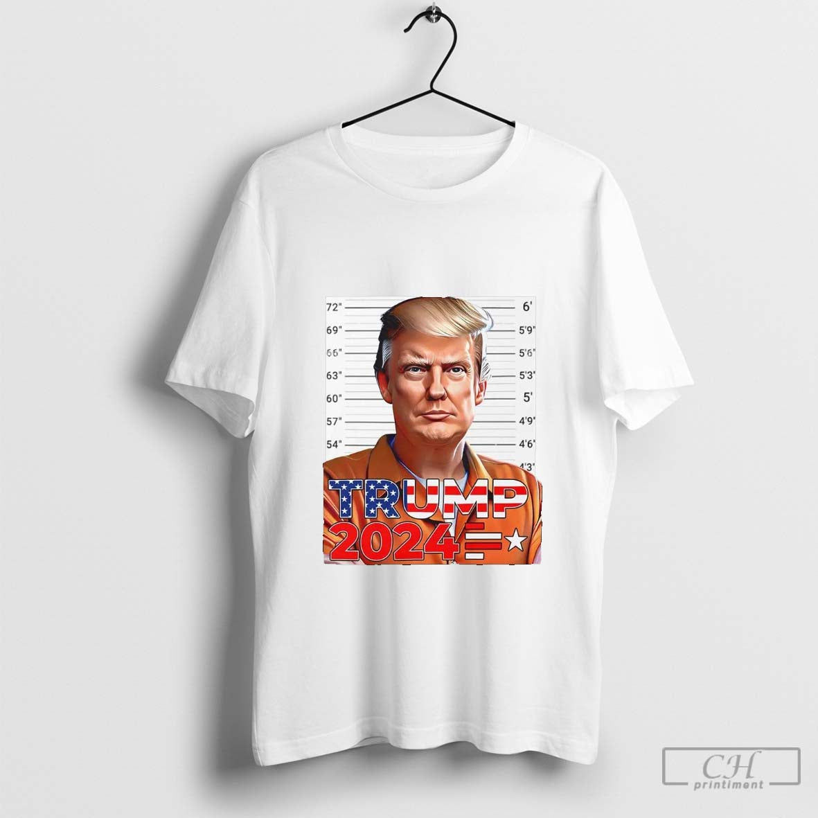 President Donald Trump Mug Shot Tshirt, Lock Him Up Youâ€™re Next Jail T-Shirt