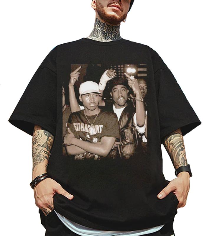 Tupac Shakur T-shirt Sweatshirt Hoodie, 2Pac 90s Shirt, 2Pac Shakur Shirt, Vintage 90s Bootleg Tupac Shirt, 90s Merch, Rapper Shirt, Hip Hop 90s Shirt
