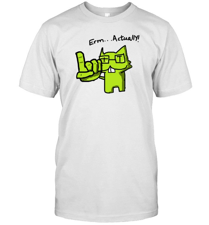 Nerd Pixel Cat Shirt