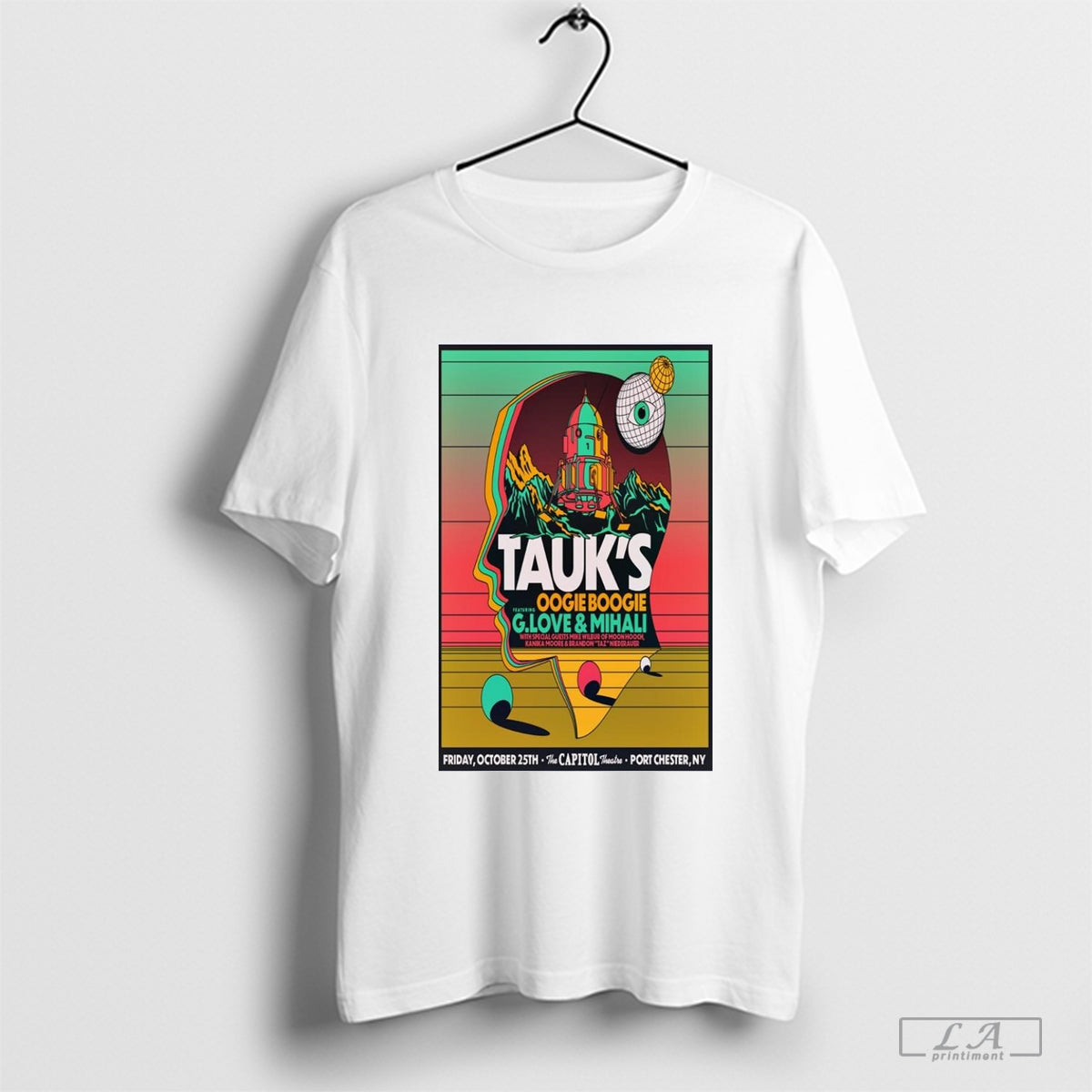 Tauk October 25 2024 The Capitol Theatre Port Chester NY Tour Poster Shirt