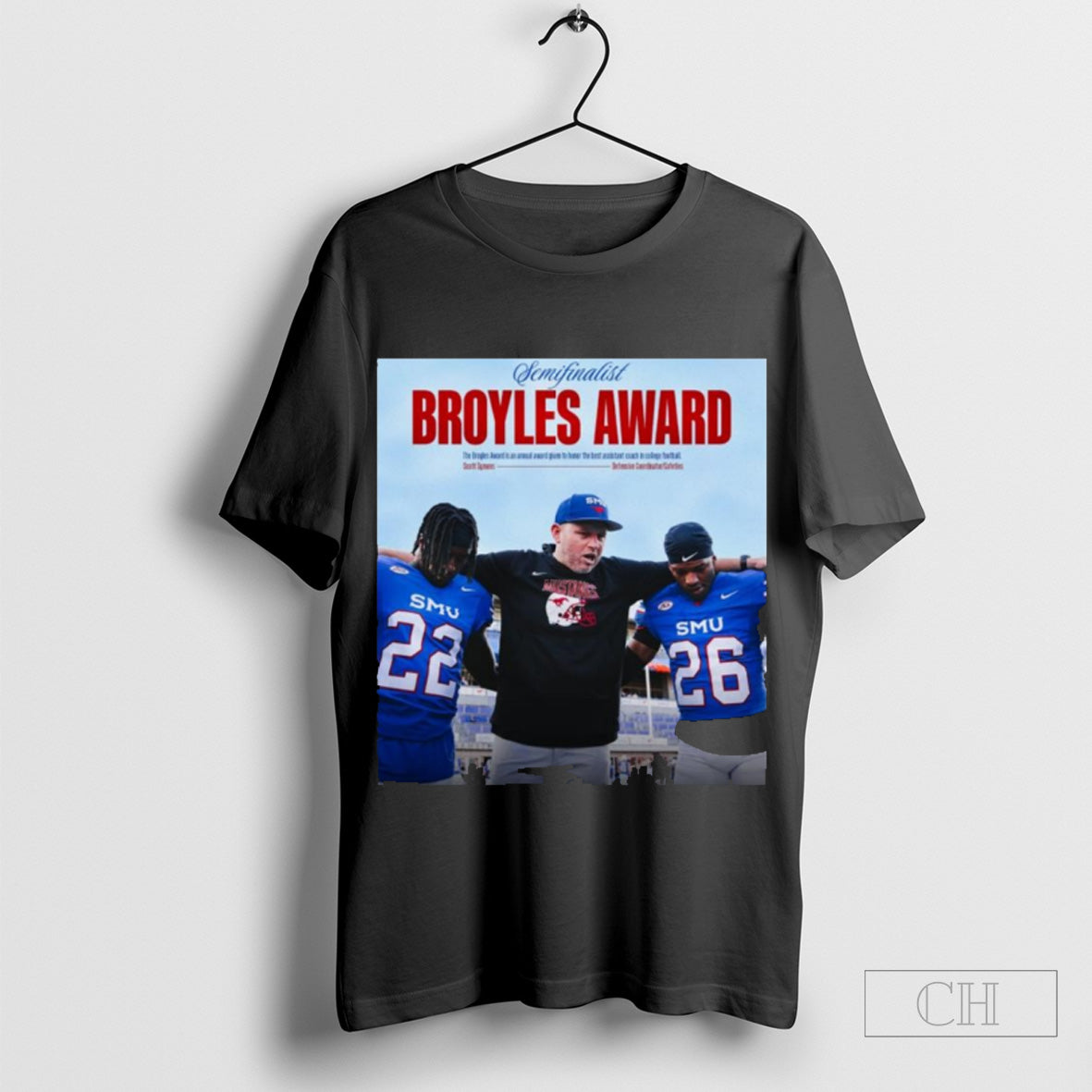 Scott Symons Semifinalist Broyles Award The Best Assistant Coach SMU Mustangs 2024 Poster t-shirt