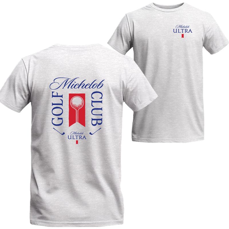 Michelob Golf Club Beige Colorway T-shirt, Michelob Short Sleeve Tee, Unisex Shirt