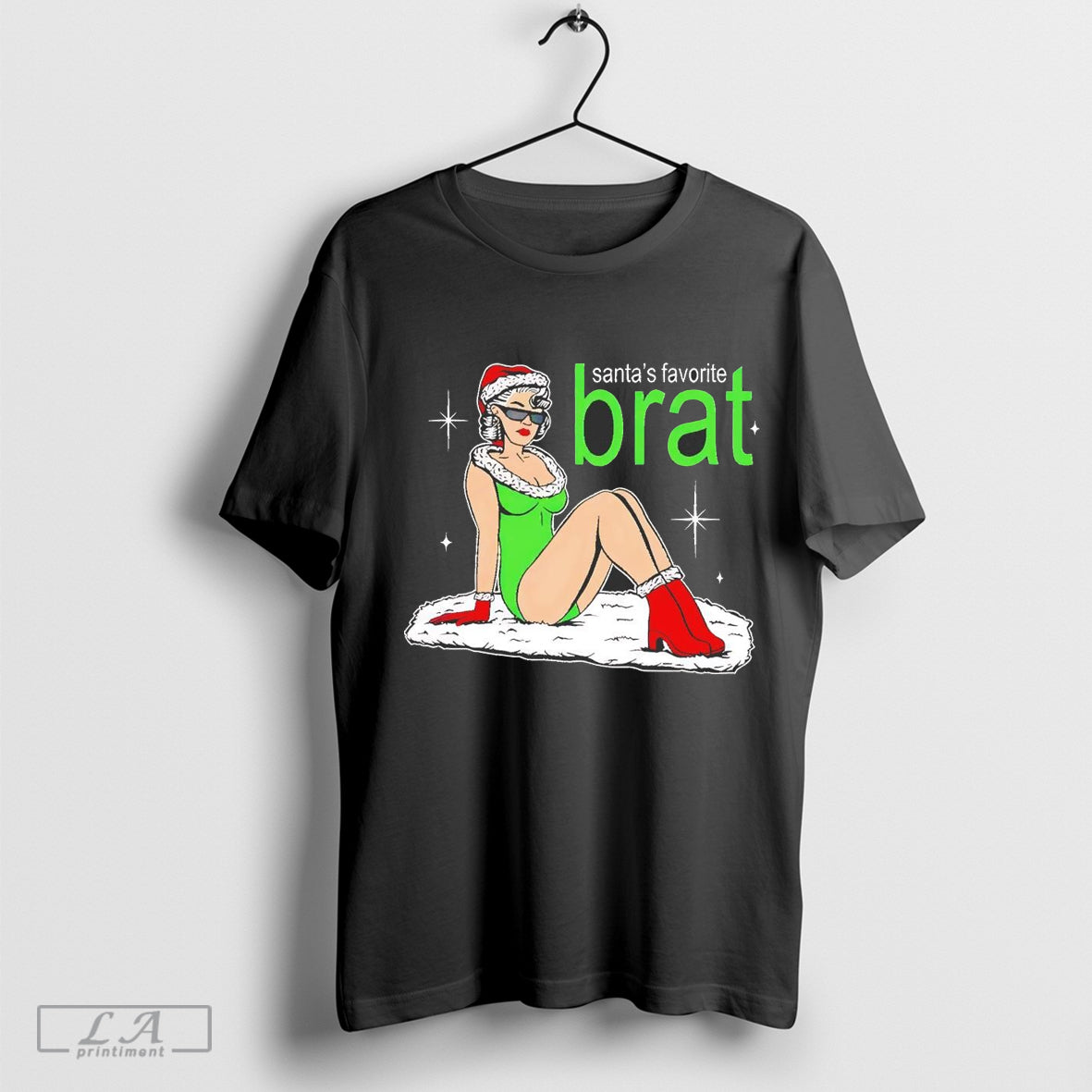 Santa's favorite Brat Christmas shirt