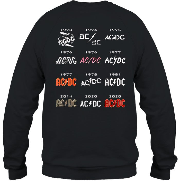 ACDC 50 Years Logo Shirt