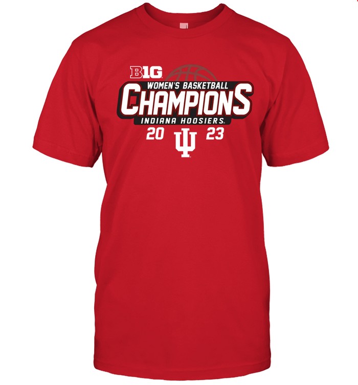 Indiana Hoosiers Women's Basketball B1G Champions 2023 T-Shirt