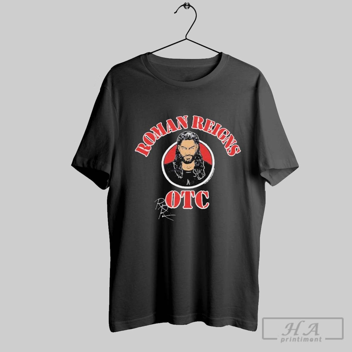 Premium Roman Reigns Homage Otc Tri Blend Signature T Shirt