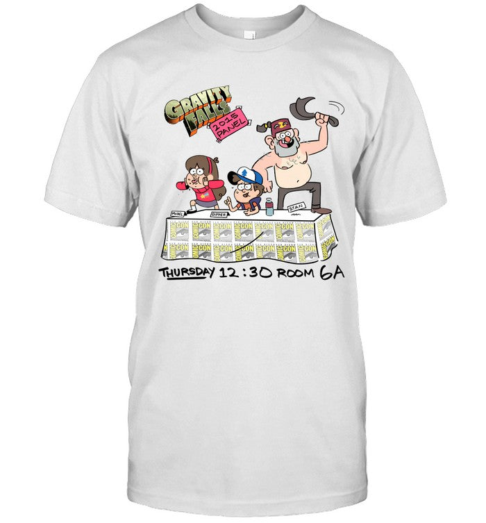 GRAVITY FALLS COMICON PANEL 2015 July 9th ROOM 6A SHIRT