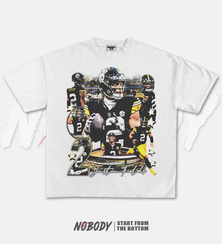 JUSTIN FIELDS GRAPHIC TEE  VINTAGE TEE GRAPHIC T-SHIRT SWEATSHIRT HOODIE  SPORT TEE -  GIFT FOR FAN 1 1.0