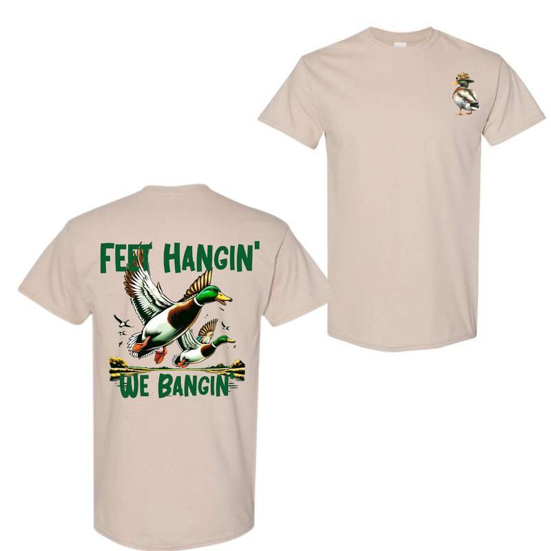 Hunting and Fishing Life T-Shirt, Duck Hunting Shirt, Duck Hunter, Hunting and Fishing Outdoor Sports Shirt, Gift for Hunter, Fathers Day, Shirt For M