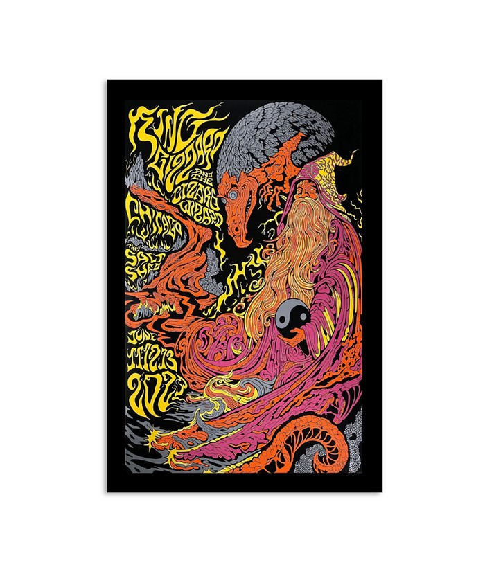 King Gizzard And The Lizard Wizard June 11 12 13 2023 Salt Shed Poster