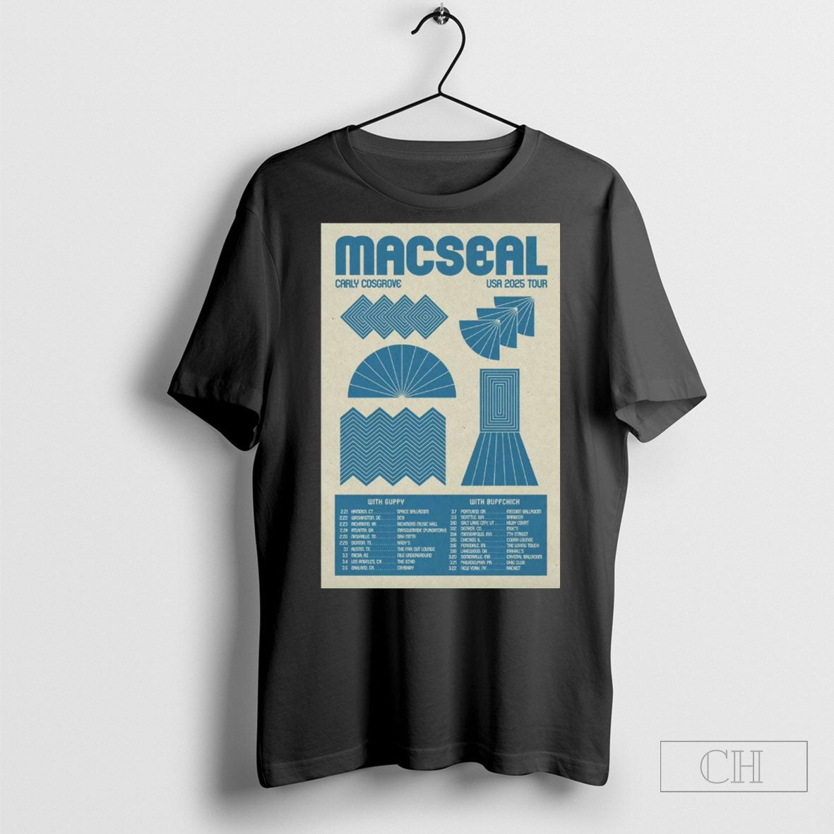 Poster Macseal With Carly Cosgrove Tour Usa 2025 T Shirt