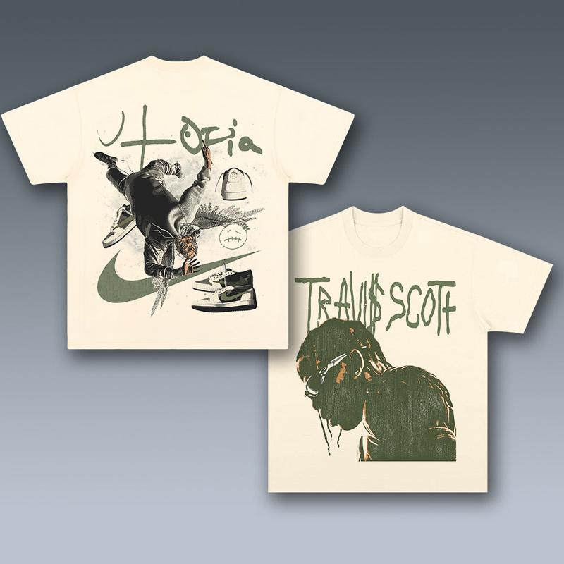 TRAVIS CACTUS JACK 2 SIDES Cotton Vintage Shirt To Match Sneaker Hiphop Clothing Rapper Merch Shirt, Hiphop Tour Concert 2024, Gift For Fan Y2K Aesthetic Hoodie Sweatshirt