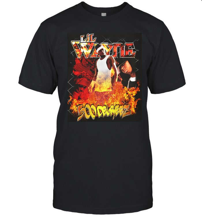 Lil Wayne 500 Degreez 20th Anniversary T-Shirt
