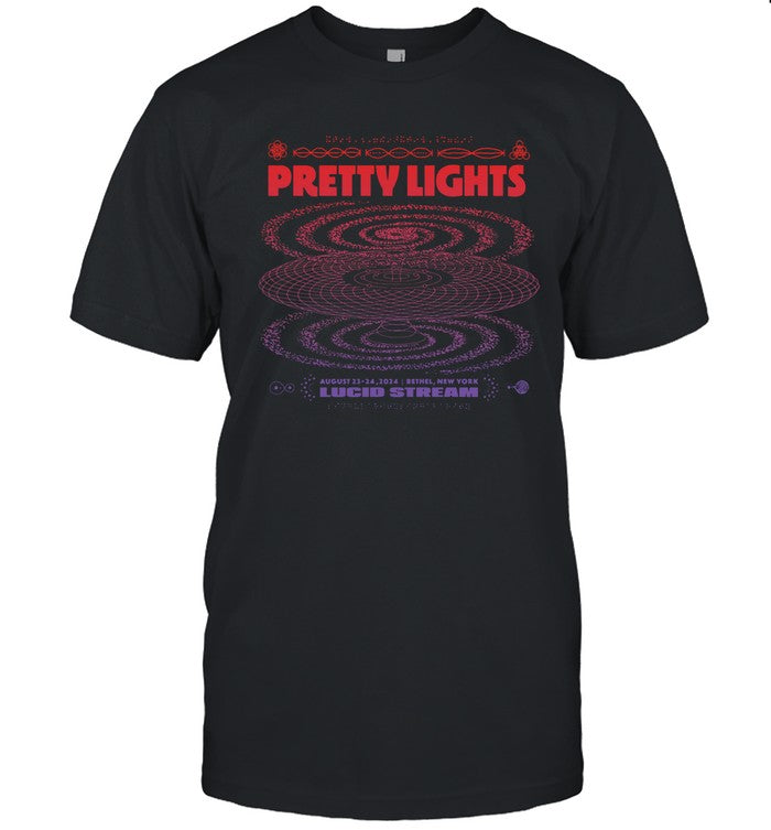 Pretty Lights Bethel Woods Aug 23 & 24 2024 T-Shirt