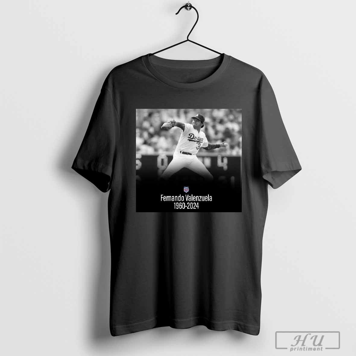 RIP Fernando Valenzuela Legendary Los Angeles Dodgers 1960-2024 T-shirt