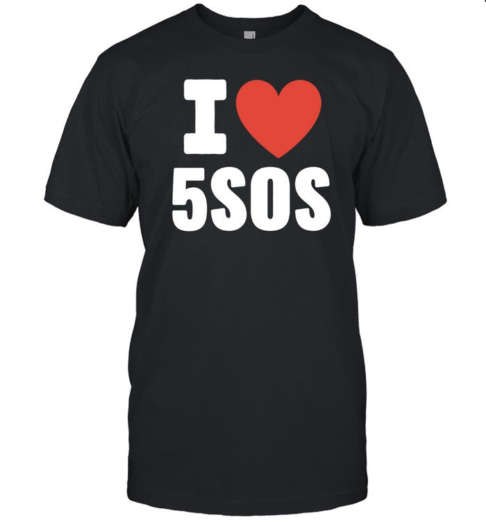 I Heart 5sos T Shirt