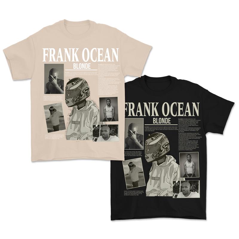 Frank Ocean BLOND Crewneck Sweatshirt T-shirt Hoodie, Y2k Style Menswear T-Shirt blond album