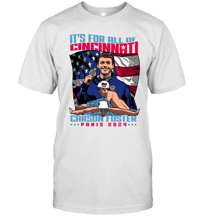 It's For All Of Cincinati Carson Foster Shirt Paris 2024