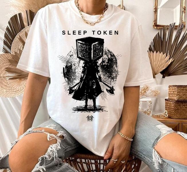 Sleep Token Granite T-Shirt Medium The Double Axes Bringer Unisex Tee