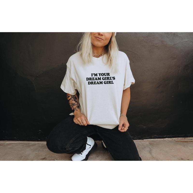 I'm your dream girls dream girl, Chappell Roan Shirt, WLW T Shirt, Midwest Princess, wlw Gift, Bi Pride, Lesbian Sapphic Pride Shirt, Guts