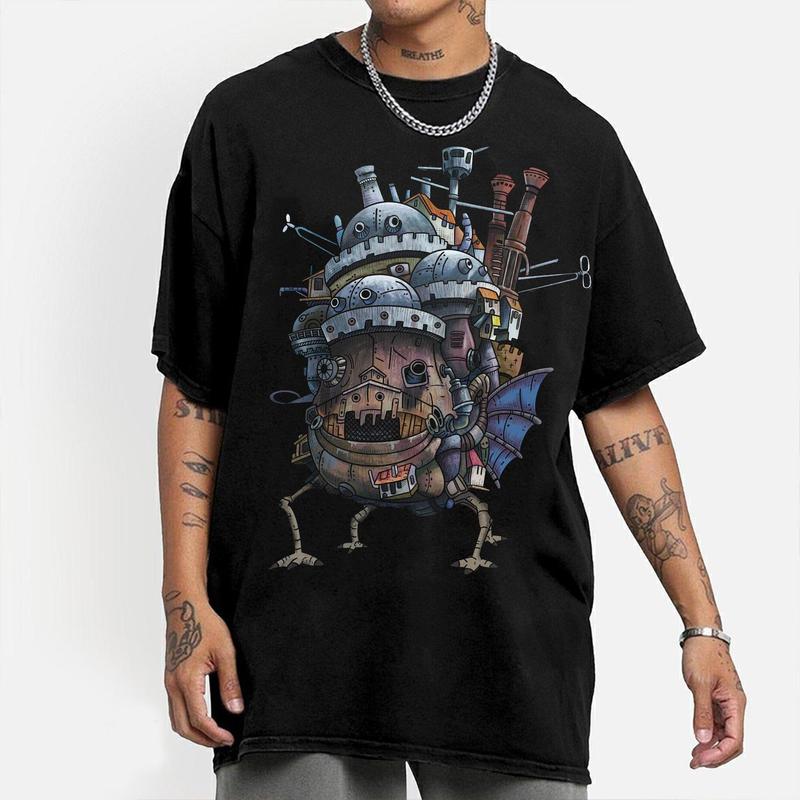 Howl's Moving Castle Shirt, Howl and Sophie T-Shirt, Studio Ghibli Tees,
