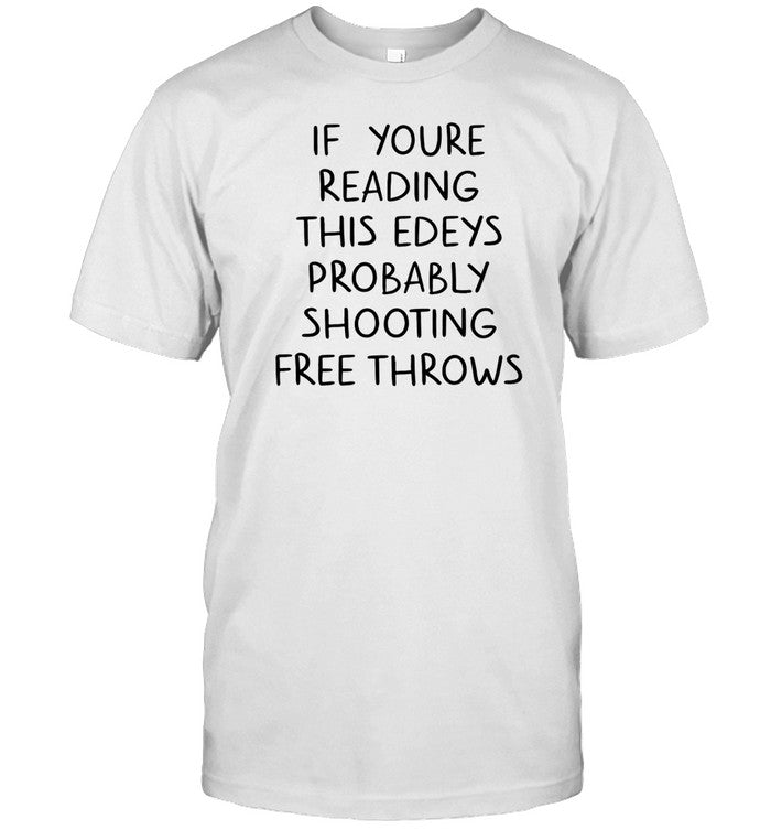 If You're Reading This Edey's Probably Shooting Free Throws