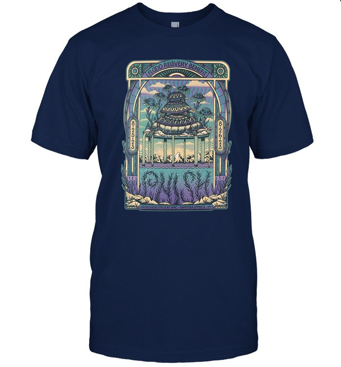 Phish Flood Recovery Benefit Broadview Stage At Spac Saratoga Springs, Ny August 25 & 26 2023 Shirt