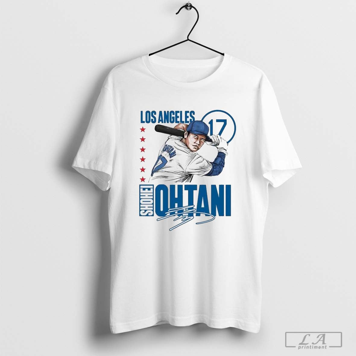 Shohei Ohtani Los Angeles #17 Signature Shirt