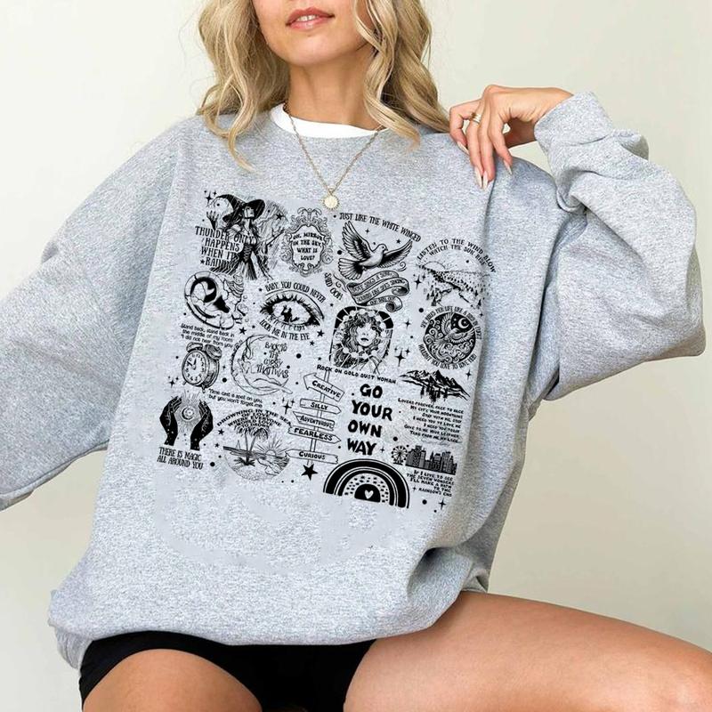 Tracklist Stevie Nicks  Newest Shirt Sweatshirt Hoodie, Silver Springs Shirt Unisex, Gifts For Her