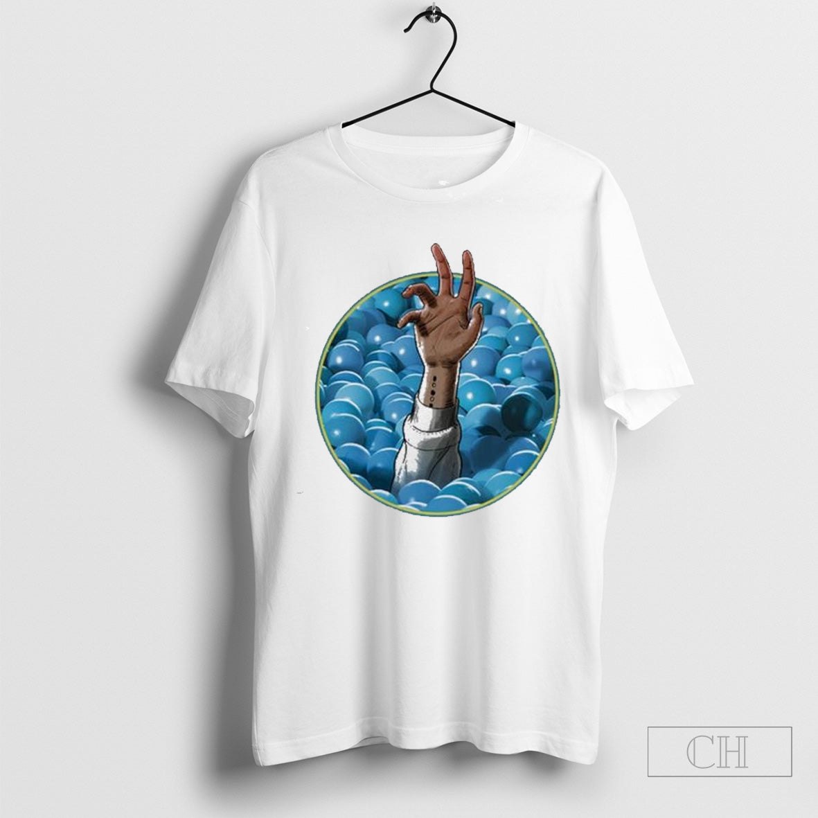 Raleigh ritchie hand and ballpit rr T-T-shirt