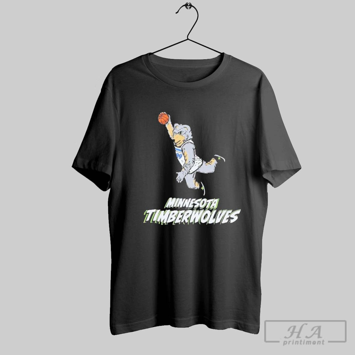 Premium Minnesota Timberwolves Stadium Essentials Youth Mascot Air T Shirt
