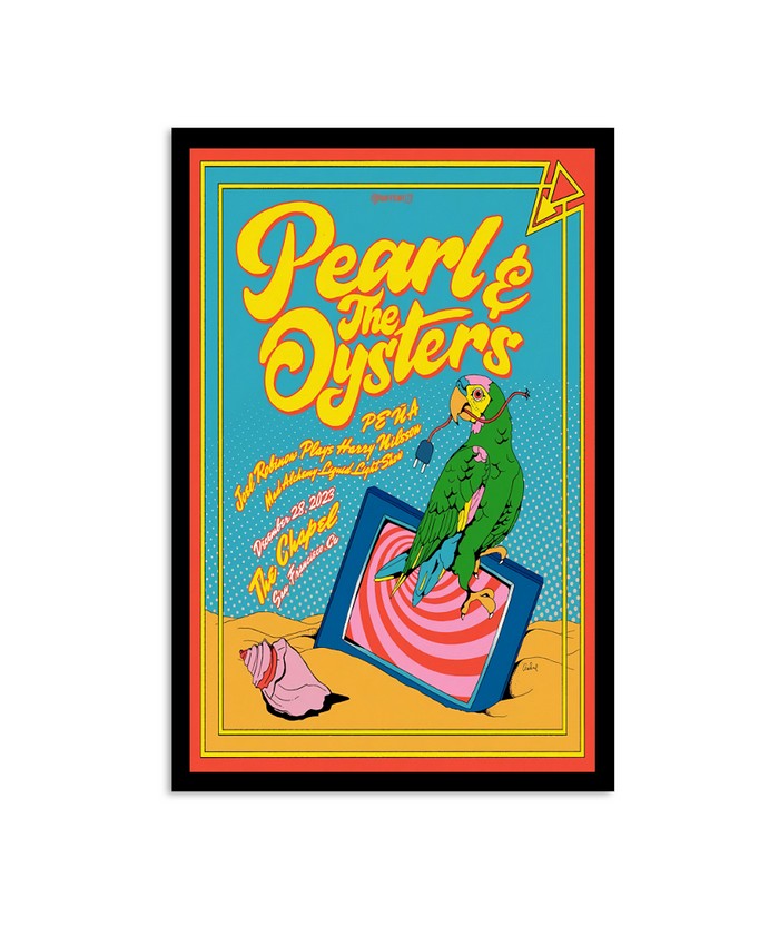 Pearl & The Oysters December 28, 2023 The Chapel San Francisco, CA Poster