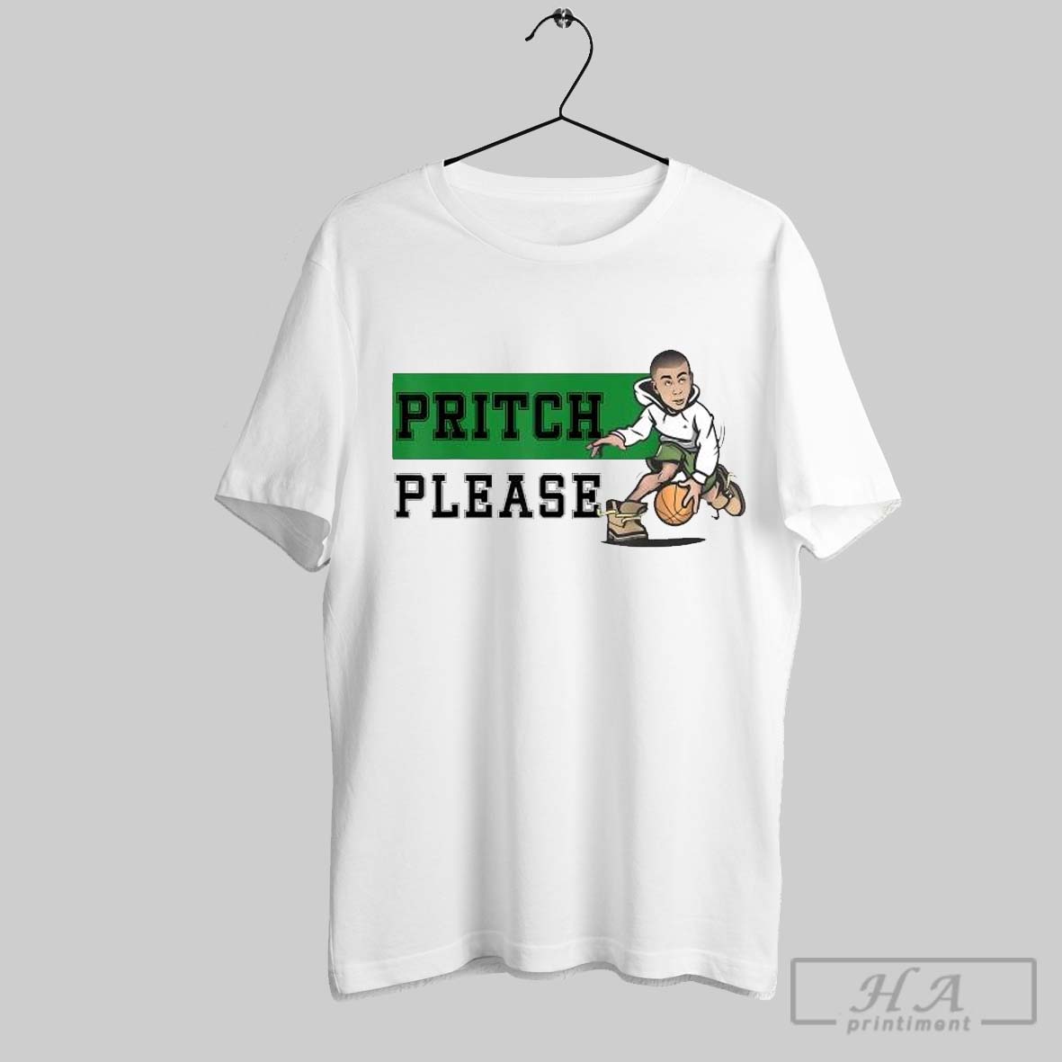Pritch Please Basketball T Shirts