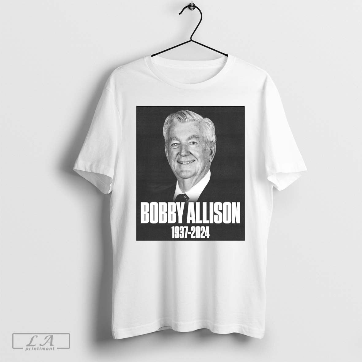 RIP NASCAR champion and Hall of Famer Bobby Allison 1937-2024 t-shirt